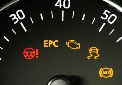 significado de los símbolos del tablero del carro